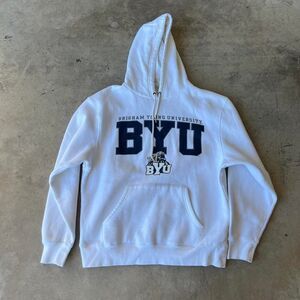 BYU UTAH Jansport Hoodie Mens size L Large